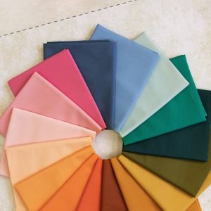 מארז רבעים שמנים (fat quarters) חלקים נוסטלגיה