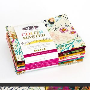 מארז רבעים שמנים (fat quarters) בעיצוב פט בראבו