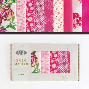 קופסת רבעים שמנים (fat quarters) החיים בוורוד