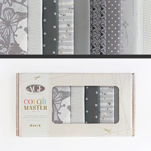 קופסת רבעים שמנים (fat quarters) לוח חלק